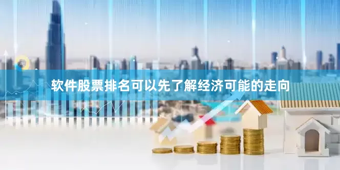 软件股票排名可以先了解经济可能的走向
