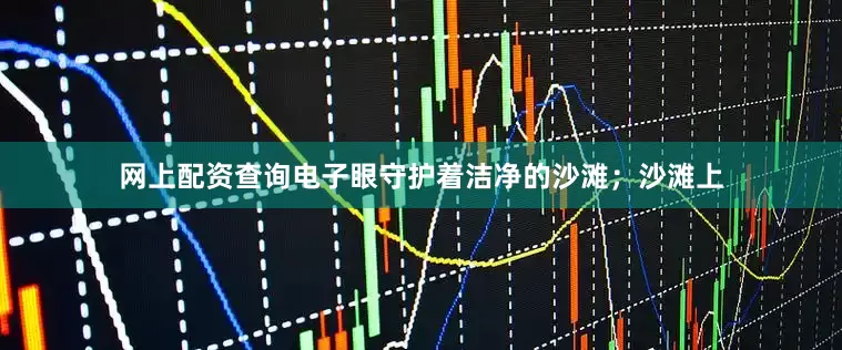 网上配资查询电子眼守护着洁净的沙滩；沙滩上